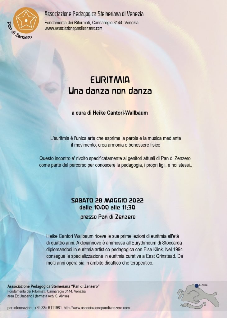 Incontro Euritmia Heike Cantori-Wallbaum 28 Maggio 2022